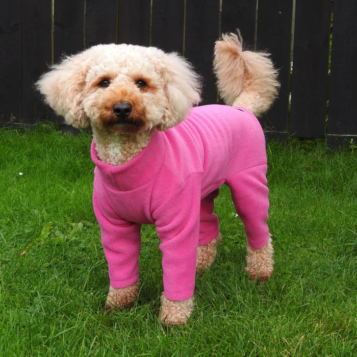 Pawsome Suits 4 Leg Polar Fleece Dog Suit