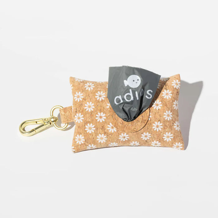 Handmade Cork Poo Bag Holder - Adios