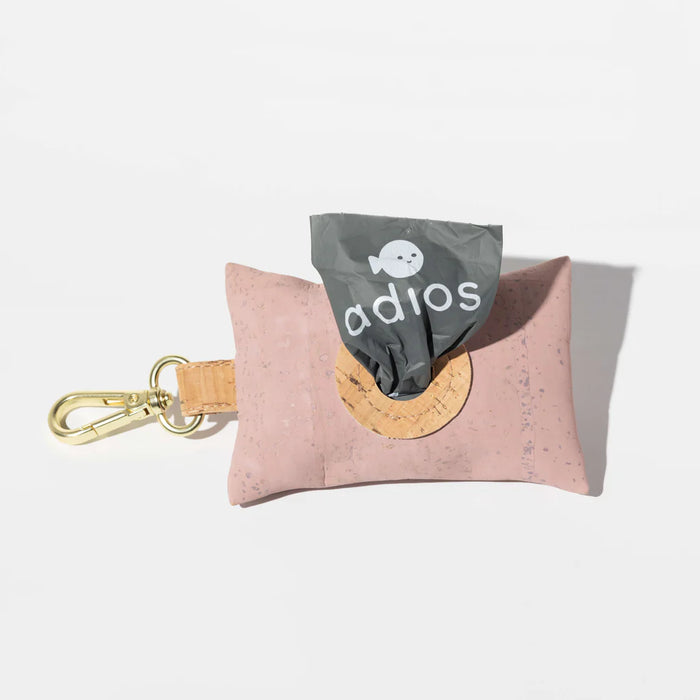 Handmade Cork Poo Bag Holder - Adios