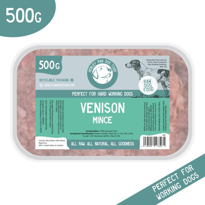 Venison Mince - Henley Raw