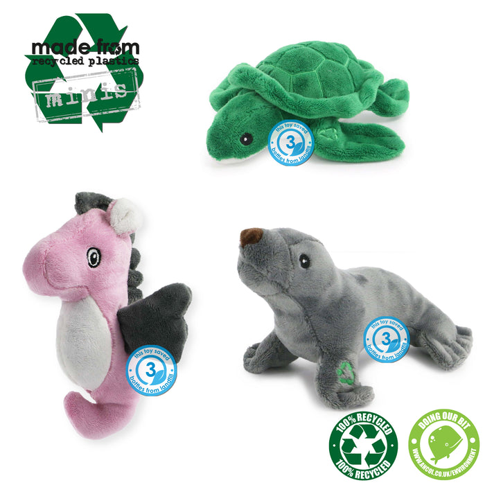 Ancol Made From Turtle/Seal/Seahorse Mini