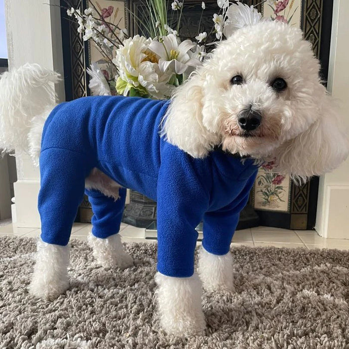 Pawsome Suits 4 Leg Polar Fleece Dog Suit