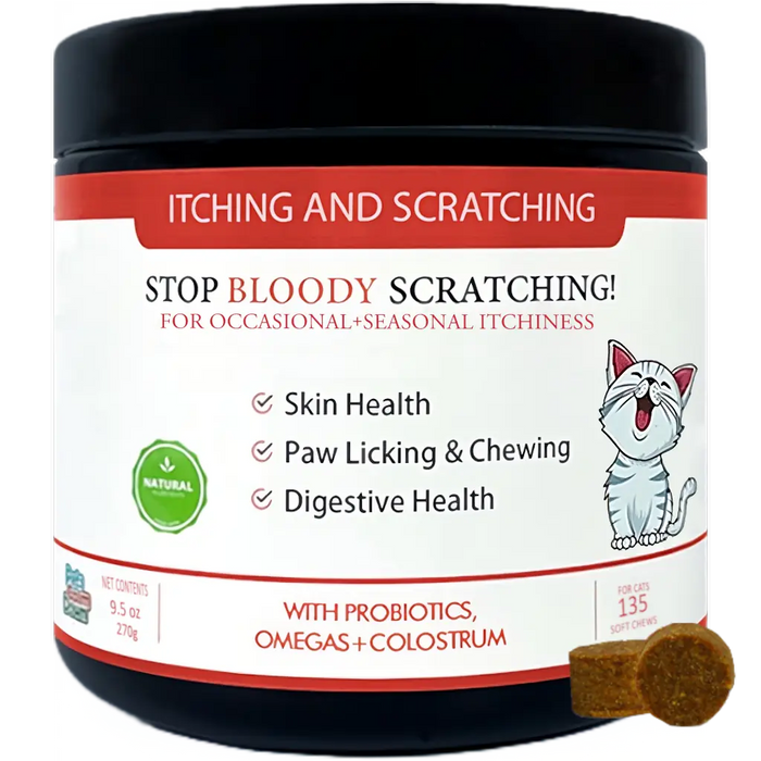 Stop Bloody Scratching Cat Treats
