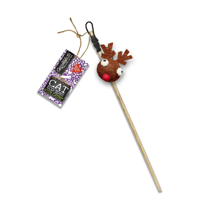 Eco Teaser Toy with Catnip