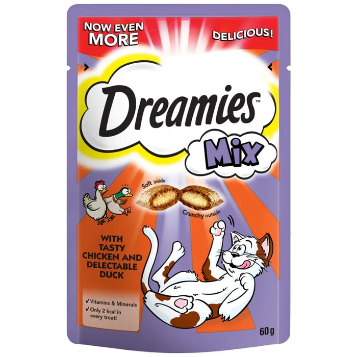 Dreamies Mix Chicken & Duck