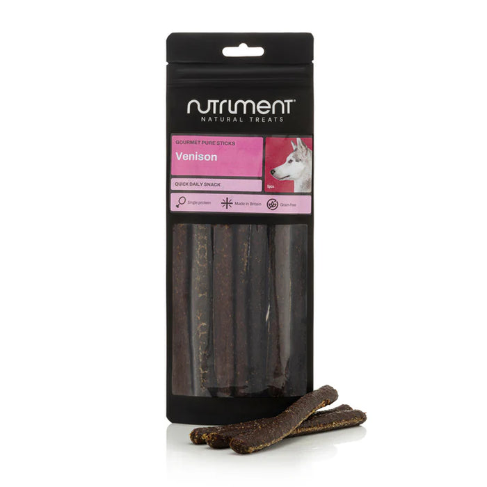 Venison Gourmet Pure Sticks - Nutriment