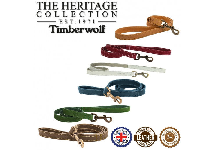 Timberwolf Leather Lead