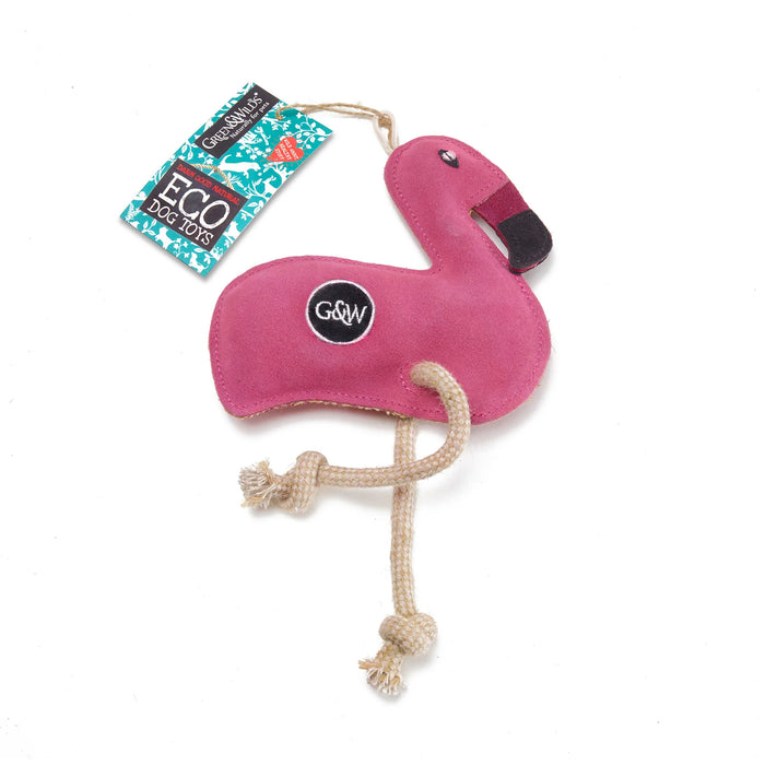 Floyd Flamingo Eco Toy - Green & Wilds