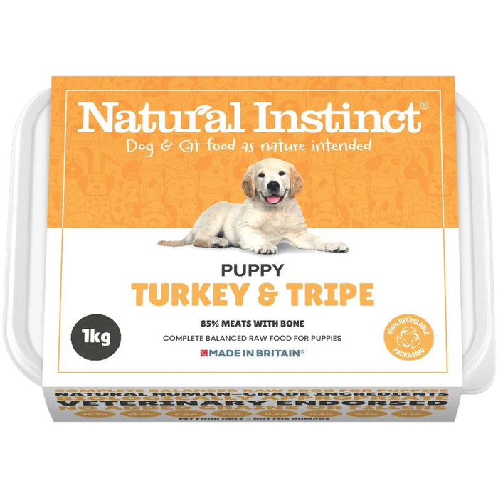 Natural Instinct Puppy Turkey & Tripe