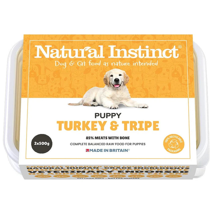 Natural Instinct Puppy Turkey & Tripe