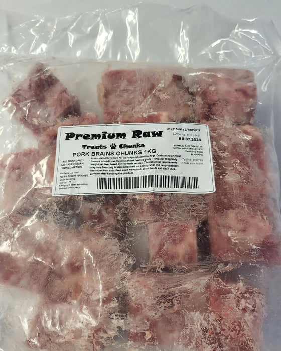Pork Brain Chunks - Premium Raw