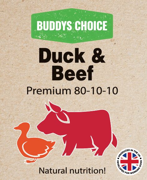 Buddy's Choice Duck & Beef Tripe 80-10-10