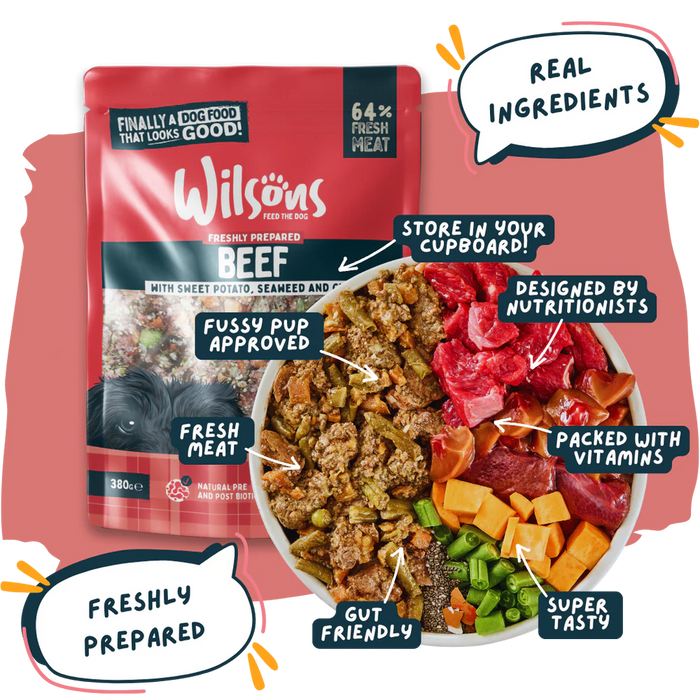 Wilsons Beef Fresh Dog Food
