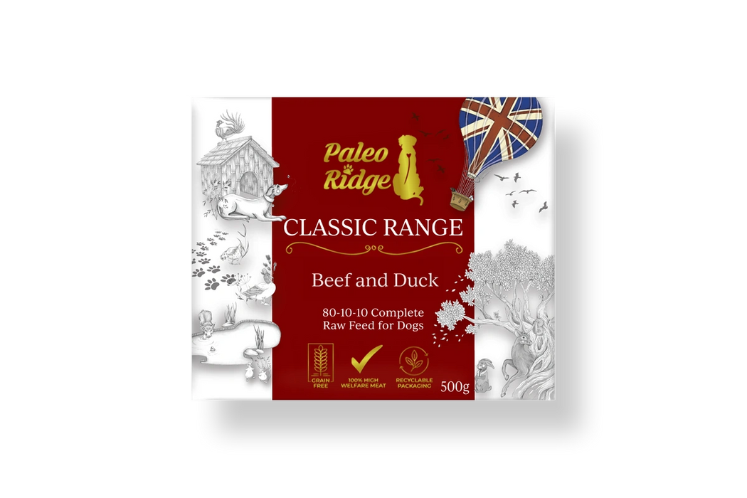 Classic Beef & Duck 500g - Paleo Ridge