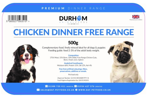 Chicken Dinner Free Range - DAF