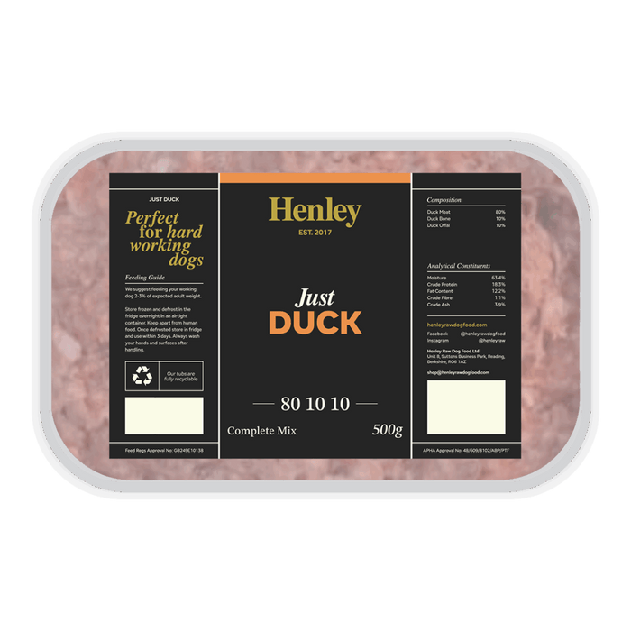 Just Duck 80-10-10 - Henley Raw