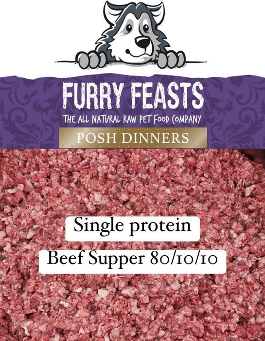 Beef Supper - Furry Feasts