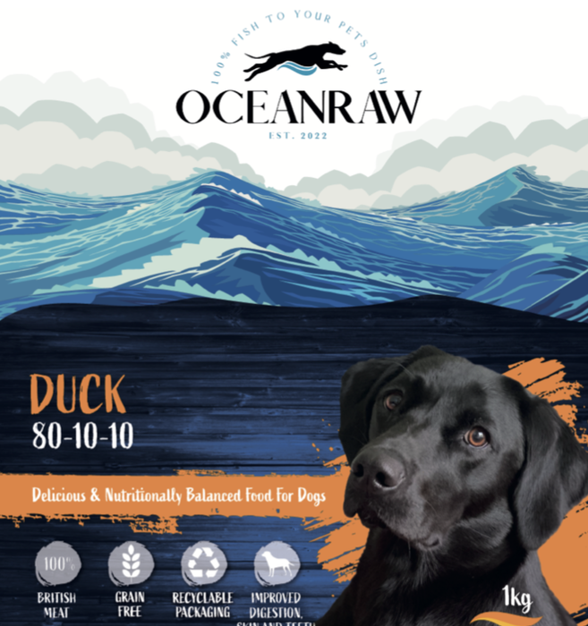 Duck 80-10-10 - Ocean Raw