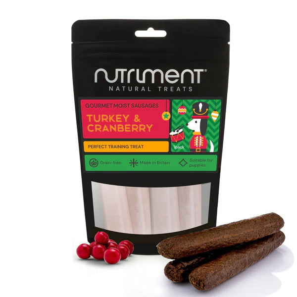 Nutriment Turkey & Cranberry Sausages