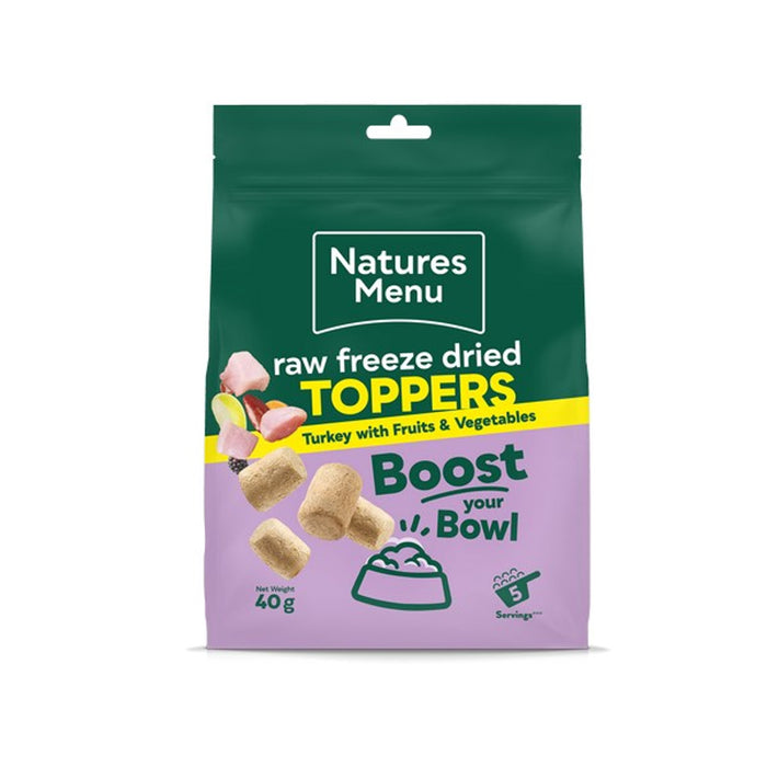 Natures Menu Freeze Dried Turkey Topper