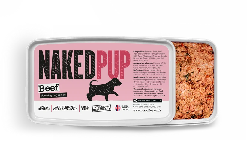 Naked Pup Beef - Naked Dog
