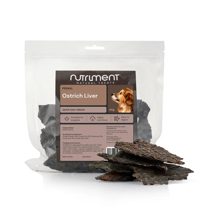 Ostrich Liver - Nutriment Natural Treats