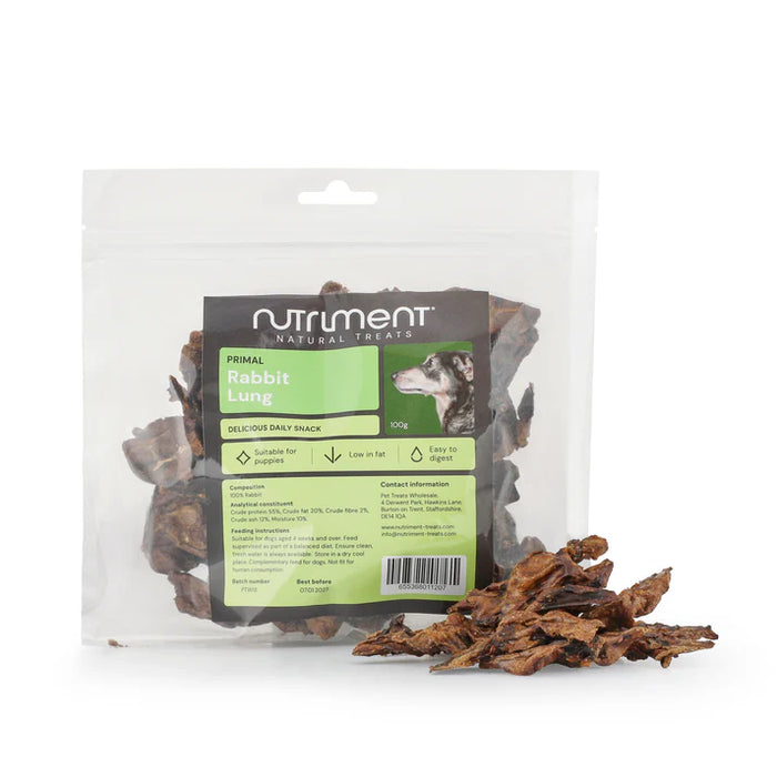 Rabbit Lung - Nutriment Treats