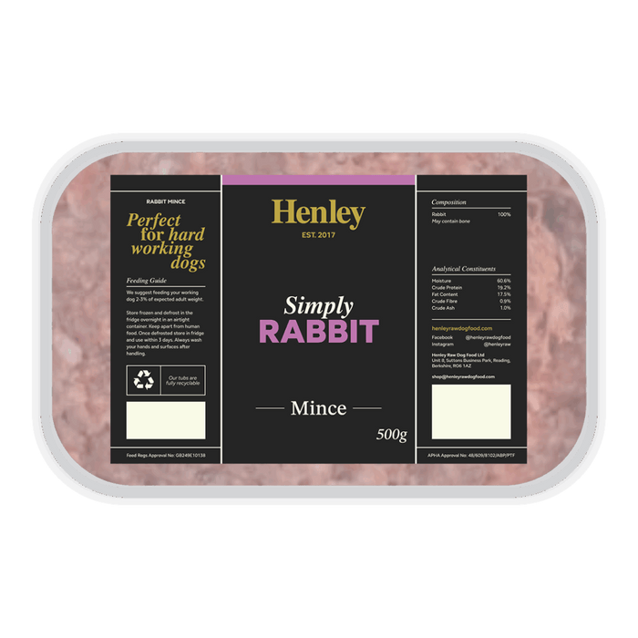 Rabbit Mince - Henley Raw