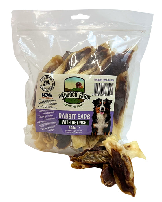 Rabbit Ears with Ostrich 500g Pack