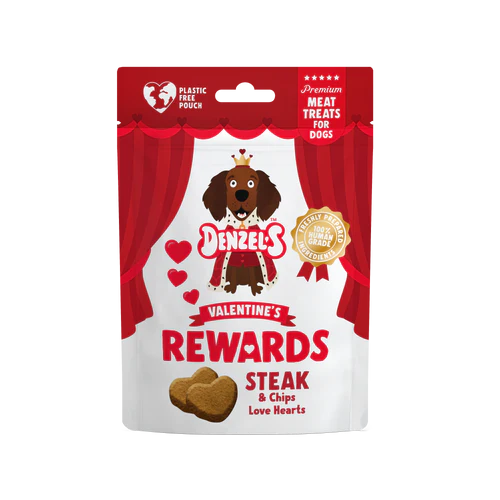 Denzel's Valentines Rewards Steak & Chips