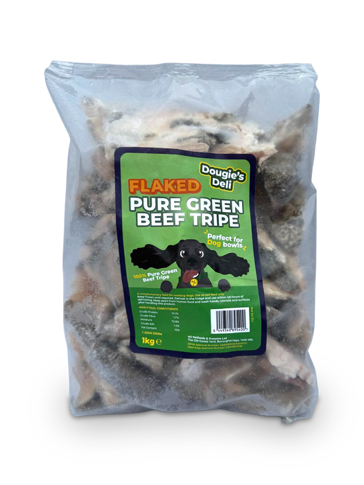 Flaked Green Beef Tripe - Dougie's