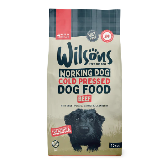 Cold Pressed Working Dog Food - Wilsons