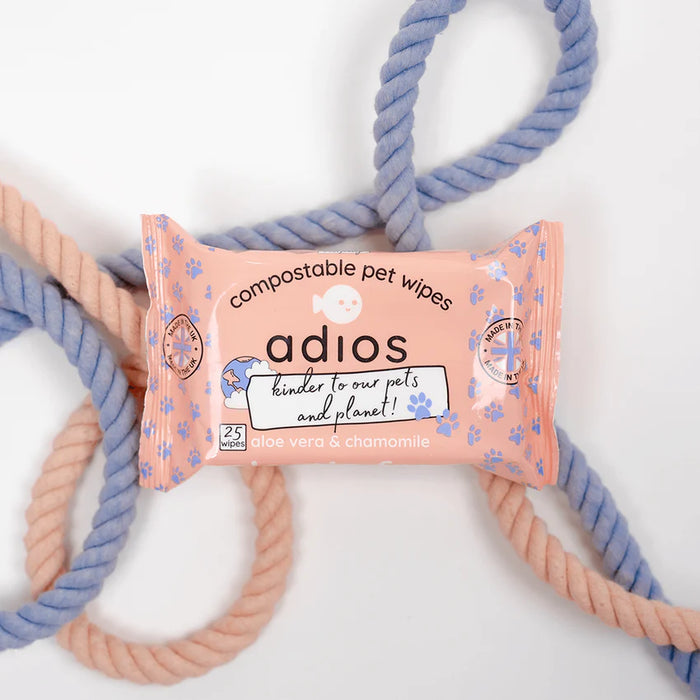 Compostable Pet Wipes - Adios
