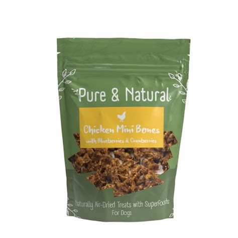 Pure & Natural Chicken Mini Bones with Superfoods