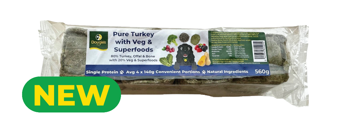 Pure Turkey with Superfoods 80/20 - Dougie's