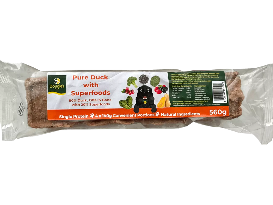 Pure Duck with Superfoods 80/20 - Dougie's