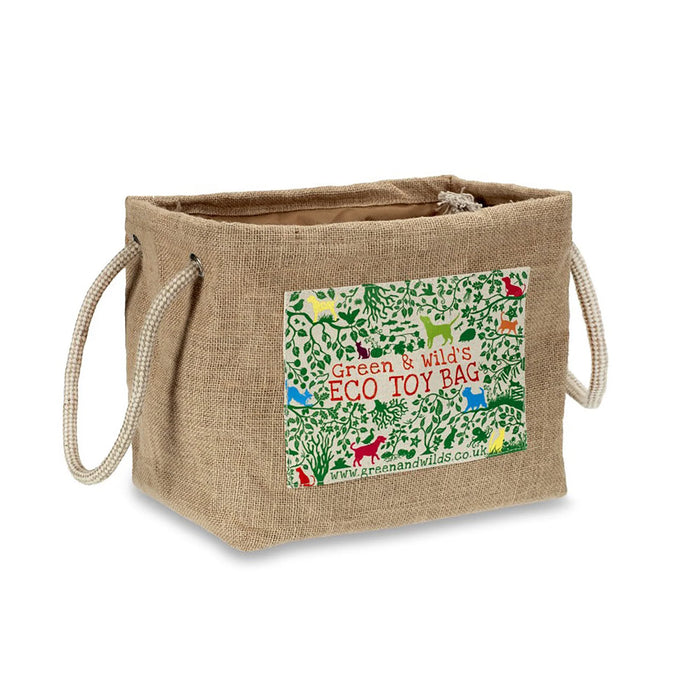 Eco Toy Bag - Green & Wilds