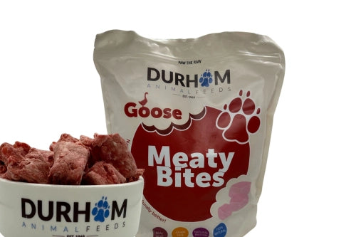 Goose Meaty Bites - Durham Animal Feed