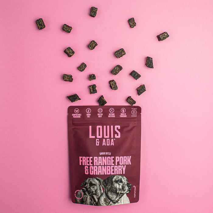 Louis & Ada Free Range Pork & Cranberry Treats