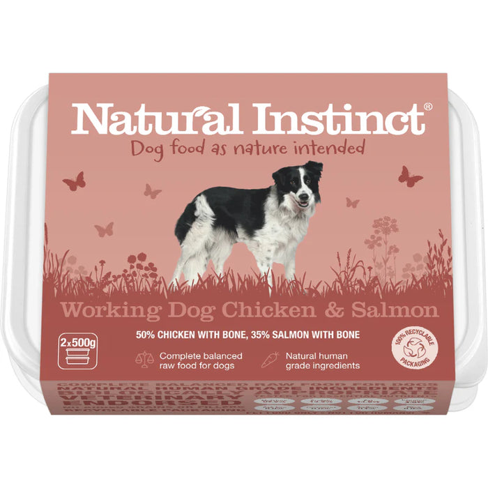 Natural Instinct Working Dog Chicken & Salmon