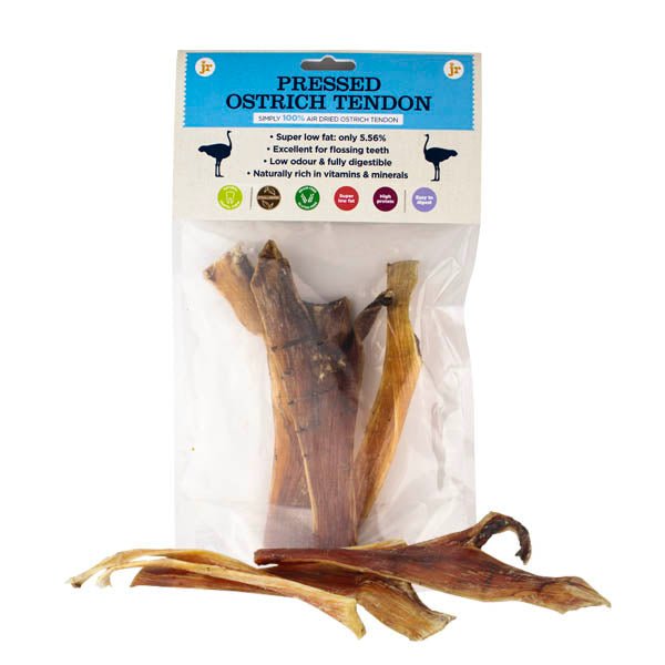 Pressed Ostrich Tendon - JR Pet Products