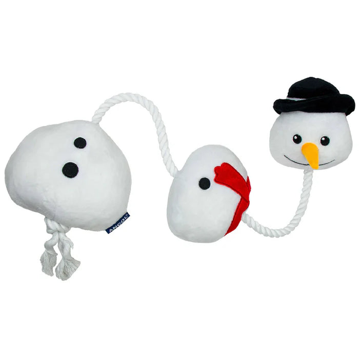 Ancol Ropey Snowman Toy