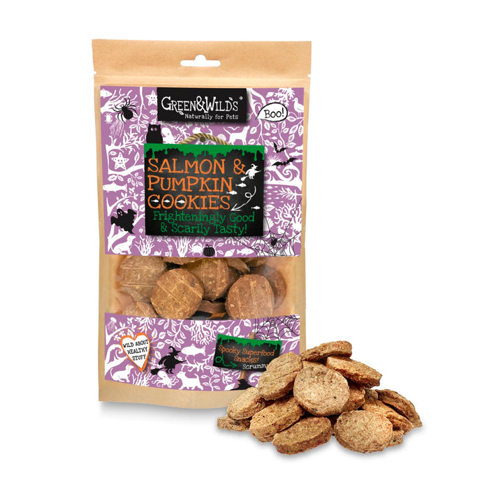 Green & Wilds Salmon & Pumpkin Cookies