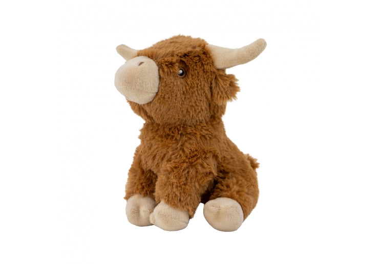 Small Bite Highland Cow Toy