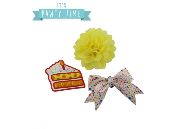 Pawty Sprinkle Cake Accessory Set - Ancol