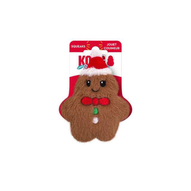 KONG Holiday Snuzzles Mini Reindeer Gingerbread