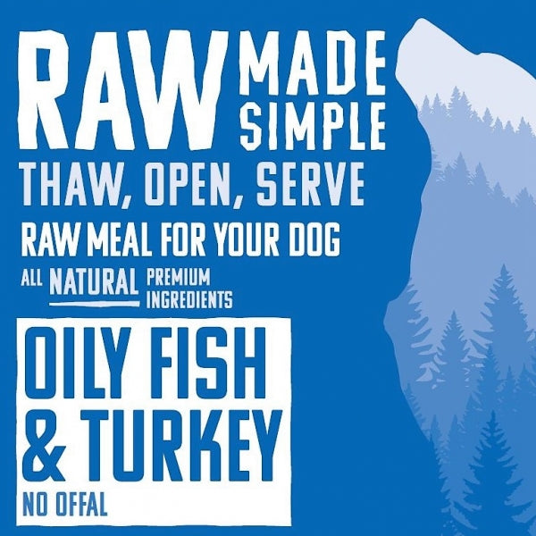 Oily Fish & Turkey - Raw Made Simple