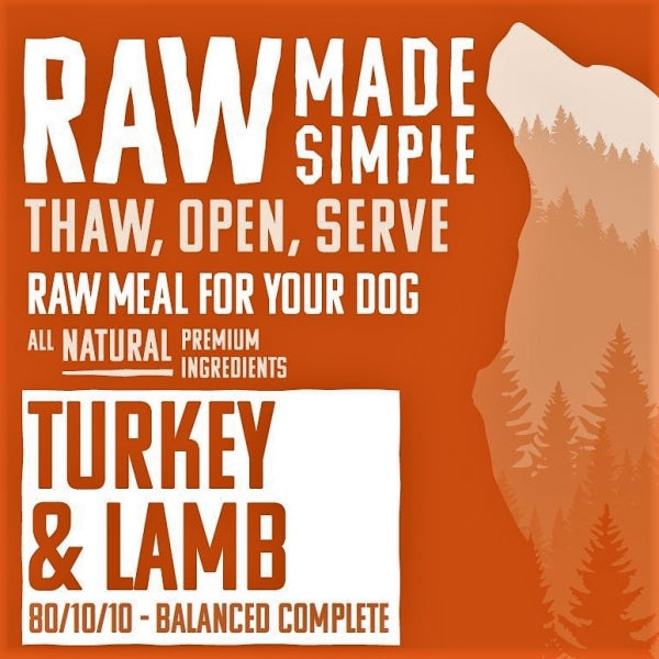 Turkey & Lamb - Raw Made Simple
