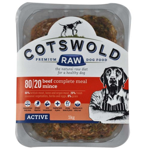 Beef Mince 80/20 Active - Cotswold Raw