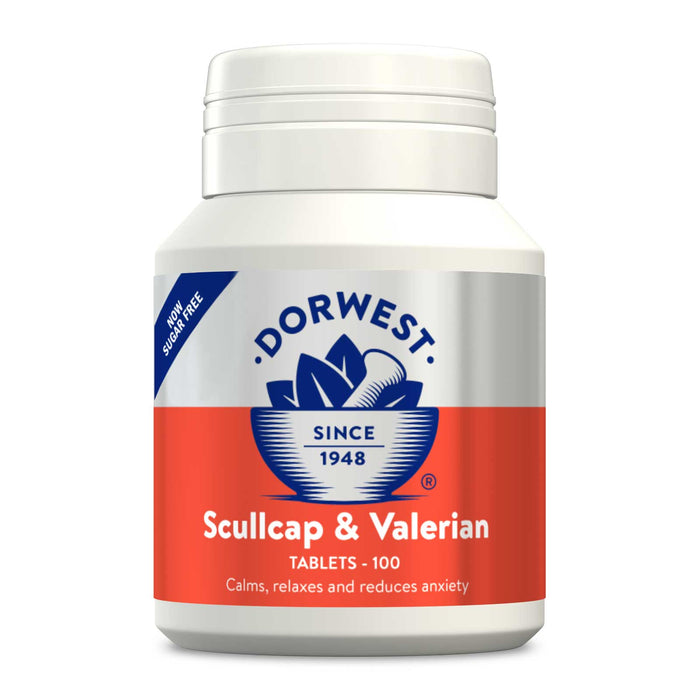 Scullcap & Valerian Tablets - Dorwest